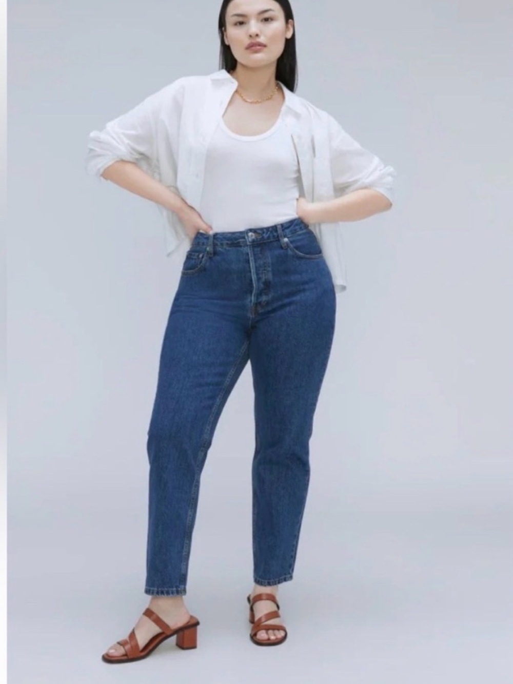 Everlane Curvy 90’s Cheeky Straight Jeans